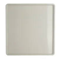 product of Steelite 7193TM105 - White Plastic Bento Box Lid, 10.5" x 10.0" x 0.875", Cover Only - 1 Dozen