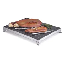 product of Steelite DW724GBG Carving Board, 24"W x 18"D x 0.75"H, Mixed Materials, Black Finish, DW Haber Series