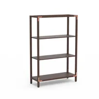 product of Steelite MGCCAN17DCXF Two Shelf Canvas Unit, Brushed Copper Legs, Mogogo Finish, Buffet Table Part