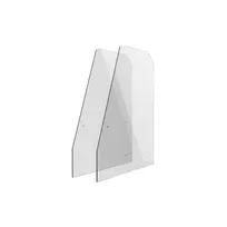 product of Steelite MGSADDPL1801 End Panels - High Profile Breath Guard, 29.5" x 35.5" Acrylic, Mogogo, 2/Set
