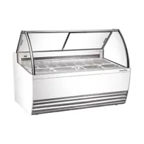 product of Marchia GIC-13 69" Gelato/Ice Cream Dipping Cabinet w/ Curved Sneeze Guard