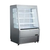 product of Marchia MDS390-SS 36" Grab-N-Go Open Air Merchandiser, Stainless Steel, 11.3 cu. ft.