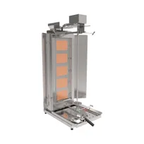 product of Inoksan PDG105MN 52" Gas Doner Kebab/ Gyro Machine, 212 Lbs, (5) Double Burners, 51.180 BTU