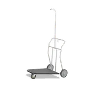 product of Forbes Industries 1575-SS-HB Self-Service Luggage Cart - 28"W x 37"D x 71-3/4"H