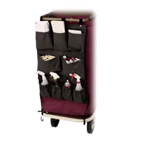product of Forbes Industries 2322 Amenity Caddy, Heavy-Duty Nylon with Nine Pouches for Janitorial Use