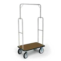product of Forbes Industries 2496 Economy Luggage Cart w/ Carpeted Deck