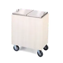 product of Forbes Industries 4420 Insulated Ice Restocking Cart w/ Stainless Steel Interior and Lid