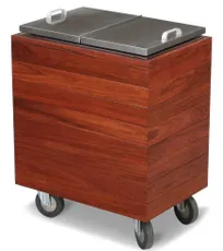 product of Forbes Industries 4426 Ice Restocking Cart w/ Insulated Ice Bin, Drain, Indoor/Outdoor