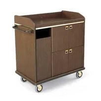 product of Forbes Industries 4757 Bussing Station w/ (4) Compartments & (1) Trash Compartment