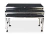 product of Forbes Industries 7402 Claremont Series Nesting Tables (Essentials)