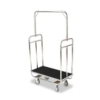 product of Forbes Industries H1210-5C Economy Chrome Plated Luggage Cart