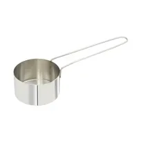 product of Winco MCPL-100C Measuring Cup, 1-Cup, 6" Wire Handle, Stainless Steel