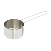 product of Winco MCPL-150C Measuring Cup, 1-1/2-Cup, 6" Wire Handle, Stainless Steel