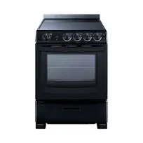 product of Summit REX2431BRT Electric Range, 24"W, 2.9 Cu.Ft. Oven Capacity