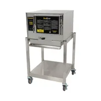 product of AccuTemp P31201E060 SGL 3 Pan LP Gas Boilerless Connected Steamer w/ Stand Mounted, 60.00 BTU