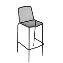 product of BFM Seating DV554BL Avalon Stacking Barstool, Micro Mesh Back & Seat