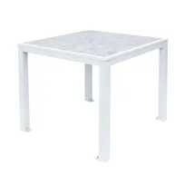 product of BFM Seating PH4L3232CRWH Dining Height Indoor Surf Inlay Table