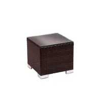 product of BFM Seating PH5105JV Aruba End Table, Synthetic Wicker, Outdoor/Indoor