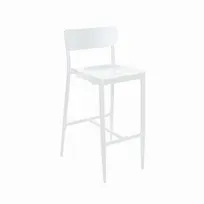 product of BFM Seating PHVSBWH Aluminum Maui Side Barstool