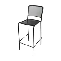 product of BFM Seating SU1300BBL Chesapeake Stacking Barstool, Micro Mesh Back & Seat