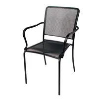 product of BFM Seating SU1301CBL Chesapeake Stacking Armchair, Micro Mesh Back & Seat