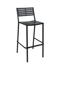 product of BFM Seating SU2810BBL Daytona Stacking Barstool, Armless