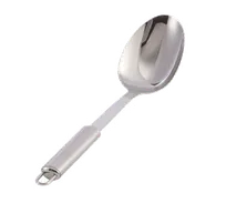product of Spring USA M3505-36 Serving Spoon - 13" Length, Insulated Stainless Steel Handle, Stainless Steel