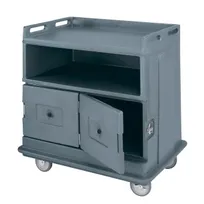 product of Cambro 24-Inch Beverage Cart, 44 Height, Gray, NSF, MDC24