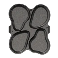 product of Pratica Products Inc 200228 4-Mould Tray, 11 1/50"W x 11 2/5"D x 7/10"H