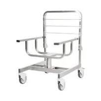product of Robot Coupe 49066 Stainless Steel Trolley / Pan Cart holds (3) GN 1/1