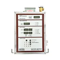 product of Baxter WM600 Stainless Steel Digital Water Meter, Water Temperature Range 32°F to 125°F, 120V