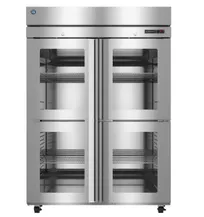 product of Hoshizaki HC2A-HGE 2-Section Heated Holding Cabinet, 55"W x 33.5"D, Stainless Steel, 6 Shelves, ENERGY STAR