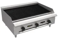product of Serv-Ware SCBS-36-LP-SA Countertop Gas Charbroiler