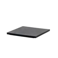 product of Steelite 7368MW504 Configurable Buffet Table, Square Top Tile, 9.5x9.5x0.625, Spire Onyx Creations, Wood, Hand Wash Only, 1 Per Case