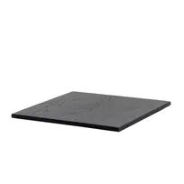 product of Steelite 7368MW506 Square Top Tier Tile Configurable Buffet Table, 14x14x0.625, Spire Onyx Creations, Wood, Hand Wash Only