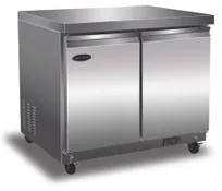 product of Serv-Ware UCR-36-HC-T 36" 2-Door Undercounter Refrigerator, Stainless Steel, 7.7 cu. ft.