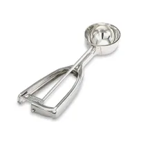 product of Vollrath 47156 Bowl Disher, #30 Size 1-1/4 Oz Capacity, 1-7/8" Diameter, Steel Squeeze Handle