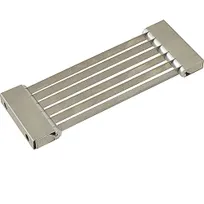 product of AllPoints 168284 Blade Assembly – 1/2" Cut, 6 Stainless Steel Blades for Commercial Vegetable Slicer