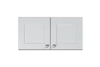 product of Summit CABWH2412 24" Wall-Mounted Cabinet, Clean White Finish, French Doors, Soft-Close, 6-Way Adjustable Hinge