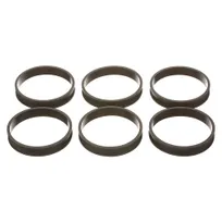 product of AllPoints 8014374 Egg Ring - Round 4" Diameter Single Compartment, Stainless Steel, 1/Pack