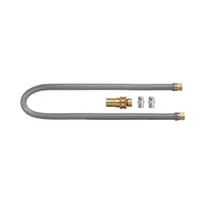 product of Dormont W75BP2Q48 Hi-Psi Water Connector Hose, 3/4" Dia. x 48" L / Covered with Steel Braided