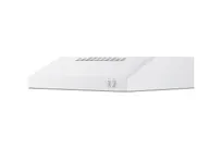 product of Summit HC20WWADA Under Cabinet Hood, 20" White, 270 CFM Convertible, Charcoal/Aluminum Filter, Fan, 115V ETL