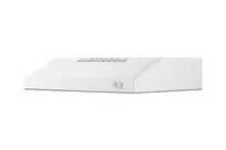 product of Summit HC24WWADA Under Cabinet Hood, 24" White, 270 CFM Convertible, Charcoal Mesh Filter, Fan, ETL, 115V
