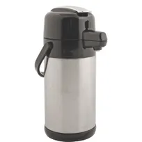 product of AllPoints 2901052 Airpot – 74 Oz Stainless Steel Lever Lid Pot, 2.2 Qt, Beverage Service