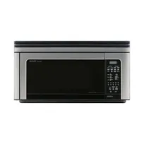 product of Sharp R1881LSY 30" Carousel Over Range 850 Watt Convection Microwave Oven, 1.1 Cu. Ft., 120V