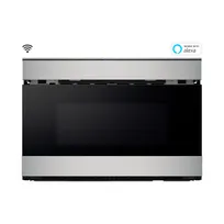 product of Sharp SMD2489ES 24" Smart Microwave Drawer Oven w/ Easy Wave Open, 1.2 Cu Ft, 950 Watt, Touch Panel
