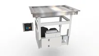 product of Duke RHF1-SL HotFrost Recessed Hot/Cold Drop-In Shelf, Slimline, 29" x 21", (1) 18" x 26" Pan, 120V