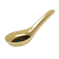 product of Thunder Group 7002J Chinese Spoon, 1/2 Oz., 4-3/4" X 1-3/8, Break-Resistant - Dozen