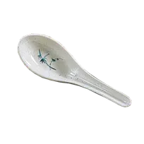 product of Thunder Group 7003BB Won Ton Soup Spoon, 3/4 Oz., 5-5/8" X 1-5/8", Break-Resistant - Dozen