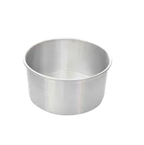 product of Thunder Group ALCP0303 Layer Cake Pan, 3" Dia. X 3"H, Round, Aluminum